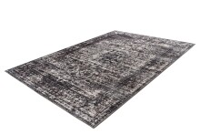 Teppich >Saphira< in Grau, 100% Polyester - 150x80cm (LxB)
