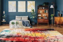 Teppich >Saphira< in Multi, 100% Polyester -...