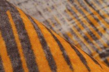 Teppich >Saphira< in Gelb, 100% Polyester - 150x80cm (LxB)