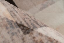 Teppich >Saphira< in Grau / Beige, 100% Polyester - 230x160cm (LxB)