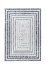 Teppich >Sarai< in Grau, 100% Polyester - 150x80cm...