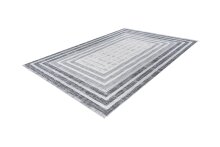 Teppich >Sarai< in Grau, 100% Polyester - 150x80cm (LxB)