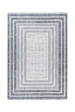 Teppich >Sarai< in Grau, 100% Polyester - 150x80cm...
