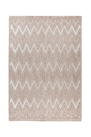 Teppich >Sarai< in Beige, 100% Polyester - 230x160cm (LxB)
