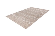 Teppich >Sarai< in Beige, 100% Polyester - 230x160cm (LxB)
