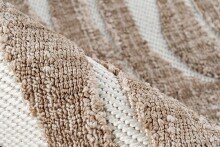 Teppich >Sarai< in Braun, 100% Polyester - 170x120cm (LxB)