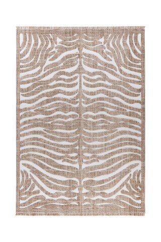 Teppich >Sarai< in Braun, 100% Polyester - 150x80cm (LxB)