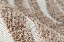 Teppich >Sarai< in Braun, 100% Polyester - 150x80cm (LxB)