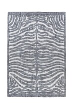 Teppich >Sarai< in Grau, 100% Polyester - 170x120cm...