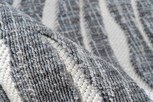 Teppich >Sarai< in Grau, 100% Polyester - 170x120cm (LxB)