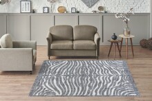 Teppich >Sarai< in Grau, 100% Polyester - 230x160cm (LxB)
