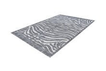 Teppich >Sarai< in Grau, 100% Polyester - 230x160cm (LxB)