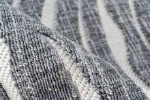 Teppich >Sarai< in Grau, 100% Polyester - 150x80cm (LxB)