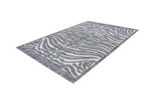 Teppich >Sarai< in Grau, 100% Polyester - 150x80cm (LxB)