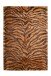 Teppich >Sinai< in Braun / Dunkelbraun, 100% Viskose - 230x160cm (LxB)