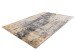 Teppich >Sinai< in Grau / Blau / Gold, 100% Viskose - 170x120cm (LxB)