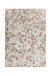 Teppich >Spark< in Elfenbein / Chrom, 100% Leder - 170x120cm (LxB)