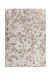 Teppich >Spark< in Elfenbein / Chrom, 100% Leder - 150x80cm (LxB)