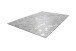 Teppich >Spark< in Grau / Silber, 100% Leder - 230x160cm (LxB)