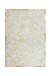 Teppich >Spark< in Elfenbein / Gold, 100% Leder - 230x160cm (LxB)