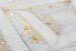 Teppich >Spark< in Elfenbein / Gold, 100% Leder - 150x80cm (LxB)