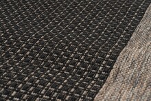 Teppich >Splash< in Anthrazit / Schwarz, 100% Polypropylen - 170x120cm (LxB)