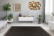 Teppich >Splash< in Anthrazit / Schwarz, 100% Polypropylen - 170x120cm (LxB)
