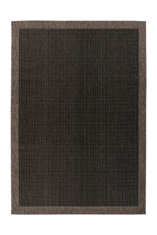Teppich >Splash< in Anthrazit / Schwarz, 100% Polypropylen - 290x200cm (LxB)