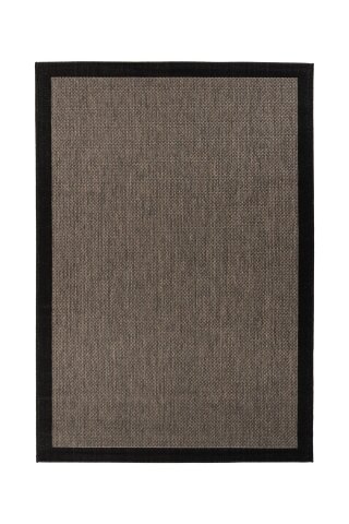 Teppich >Splash< in Grau / Braun, 100% Polypropylen - 290x200cm (LxB)