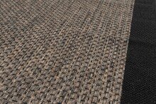 Teppich >Splash< in Grau / Braun, 100% Polypropylen - 150x80cm (LxB)