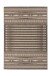 Teppich >Splash< in Braun / Creme, 100% Polypropylen - 150x80cm (LxB)