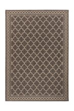 Teppich >Splash< in Braun / Creme, 100%...