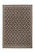 Teppich >Splash< in Braun / Creme, 100% Polypropylen - 170x120cm (LxB)