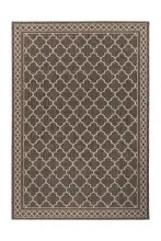 Teppich >Splash< in Braun / Creme, 100%...