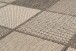 Teppich >Splash< in Braun / Creme, 100% Polypropylen - 170x120cm (LxB)