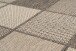 Teppich >Splash< in Braun / Creme, 100% Polypropylen - 150x80cm (LxB)