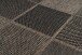 Teppich >Splash< in Grau / Braun, 100% Polypropylen - 170x120cm (LxB)