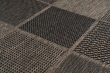 Teppich >Splash< in Grau / Braun, 100% Polypropylen - 230x160cm (LxB)