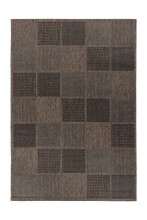 Teppich >Splash< in Grau / Braun, 100% Polypropylen...