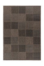 Teppich >Splash< in Grau / Braun, 100% Polypropylen...