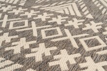 Teppich >Splash< in Braun / Creme, 100% Polypropylen - 230x160cm (LxB)