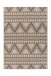 Teppich >Splash< in Braun / Creme, 100% Polypropylen - 230x160cm (LxB)