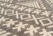 Teppich >Splash< in Braun / Creme, 100% Polypropylen - 290x200cm (LxB)