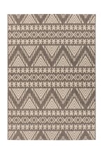 Teppich >Splash< in Braun / Creme, 100%...