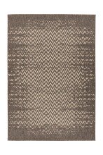 Teppich >Splash< in Braun / Creme, 100%...