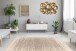 Teppich >Splash< in Creme / Braun, 100% Polypropylen - 290x200cm (LxB)