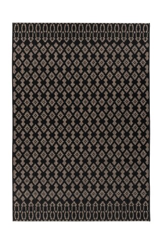 Teppich >Splash< in Anthrazit / Schwarz, 100% Polypropylen - 230x160cm (LxB)