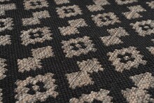 Teppich >Splash< in Anthrazit / Schwarz, 100% Polypropylen - 230x160cm (LxB)