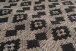 Teppich >Splash< in Grau / Braun, 100% Polypropylen - 150x80cm (LxB)
