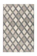 Teppich >Splash< in Creme / Grau, 100% Polypropylen...